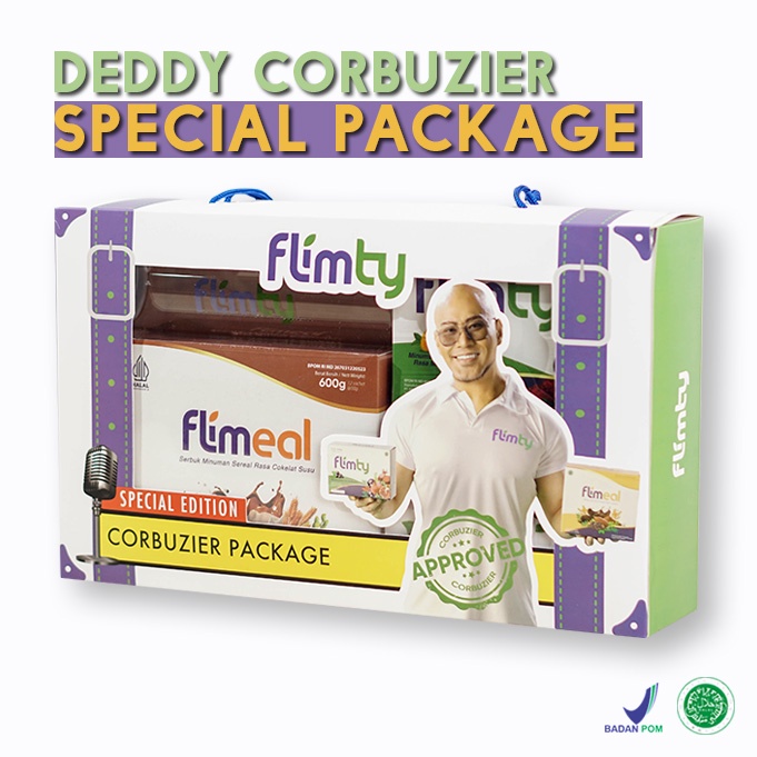 Flimty Flimeal Special Package Edition Paket Deddy Corbuzier DC Series