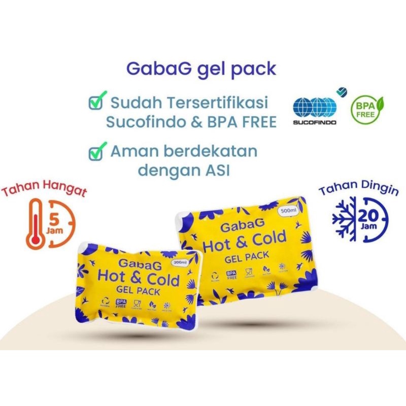 GABAG Ice Gel Pack (NEW Design)