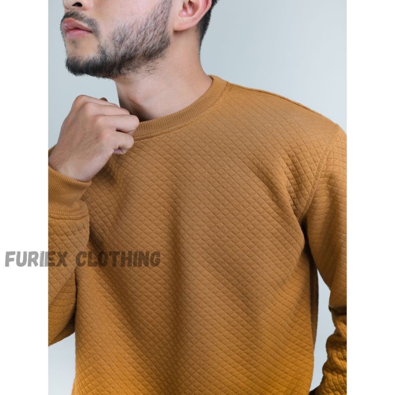 SWEATER COMFY CREWNECK BASIC POLOS | COMFY CREWNECK | JAKET PRIA KNIIT