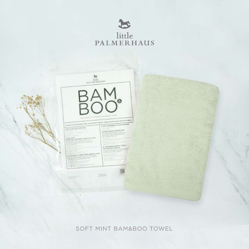 Bam &amp; Boo Bamboo Towel Big Size 70 x 140 2.0 by Little Palmerhaus