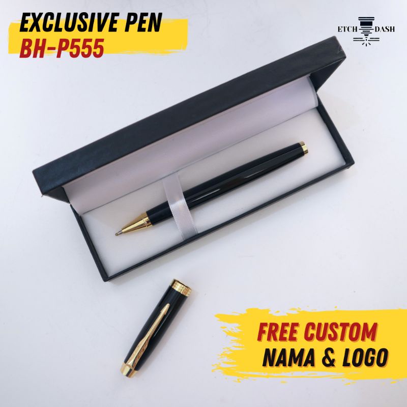 

Pulpen Eksklusif Free Custom Nama Dan Logo | Pulpen Custom | Pulpen Mewah - Exclusive Pen BH-P555