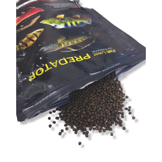 MAKANAN IKAN CHANA ARWANA FISH LOVER PREDATOR 100GR