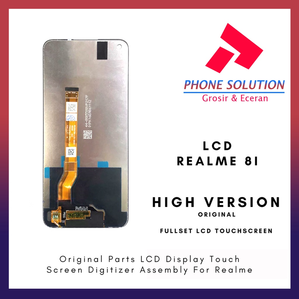 LCD Realme 9/8i ORIGINAL 100% Fullset Touchscreen // Supplier LCD Oppo - Garansi 1 Bulan