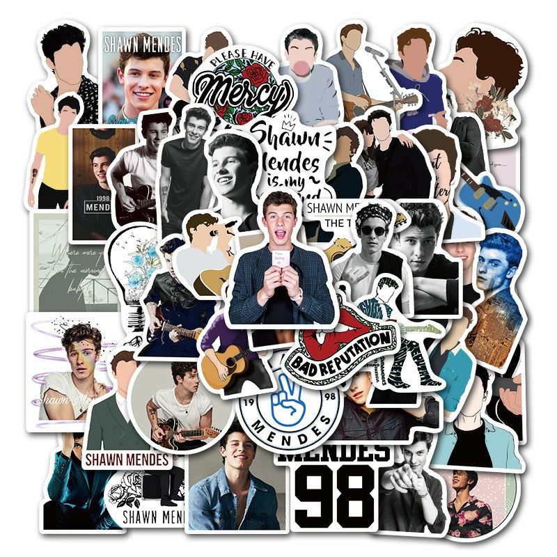 

Stiker Pack Shawn Mandes Style 260113- Stiker Aesthetic Keren Imut Laptop, Aksesoris Hp, Anti Air, Motif, Helm, Tumbler, Koper, Kulkas