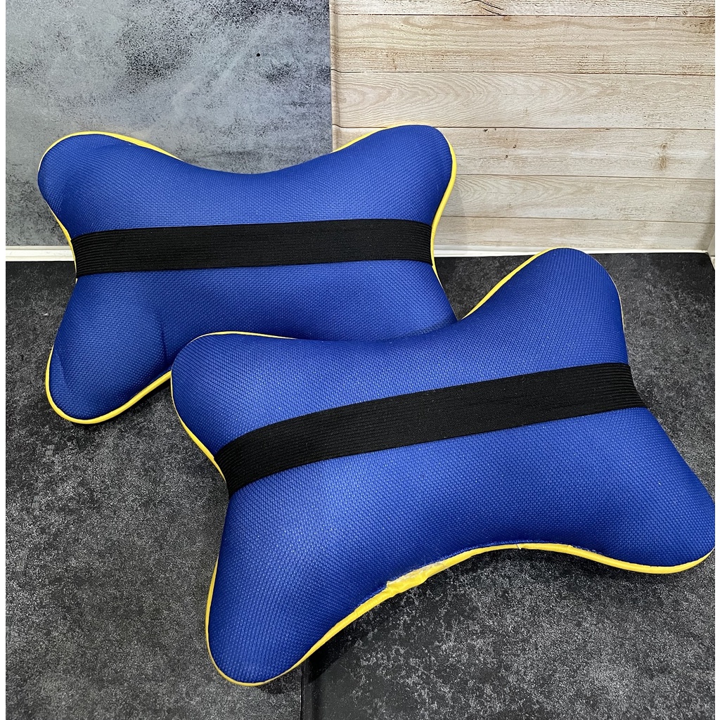 Bantal Mobil Polisi Militer (Biru) - Bantal Mobil -Bantal Kepala PM