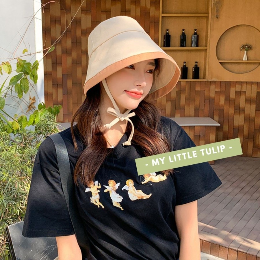 bucket hat dewasa outdoor murah kekinian distro impor terbaru import remaja polos topi fashion canti