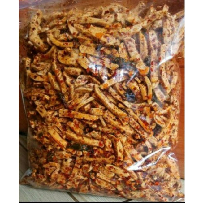 

basreng pedas daun jeruk ukuran 1kg