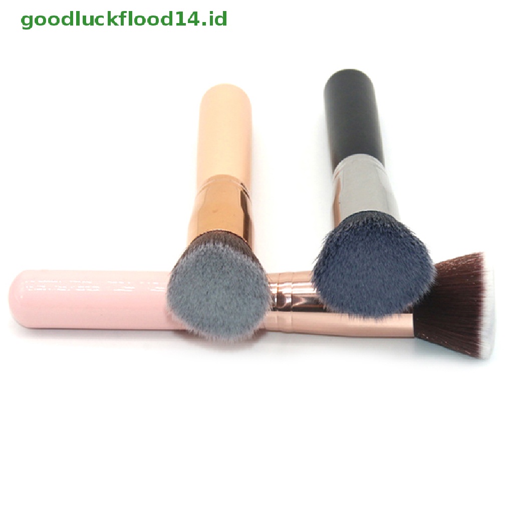 (GOOGFOUR) 1pc Brush Kabuki Flat TOP Untuk Makeup / Kosmetik Wanita