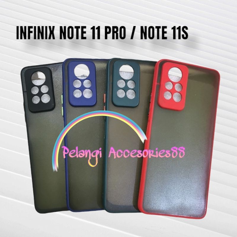 CASE INFINIX NOTE 11 PRO / INFINIX NOTE 11S  SOFTCASE CASE DOVE CASE FULL COLOUR