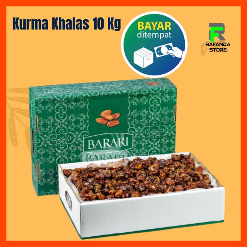 Kurma Khalas Saad 10 Kg  / Kurma Khalas HC / Kurma Khalas 10Kg / 10 Kg Pekanbaru