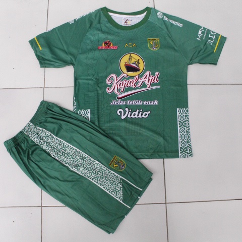 jersey baju bola persebaya surabaya printing usia 5-12thn/jersey persebaya printing terbaru