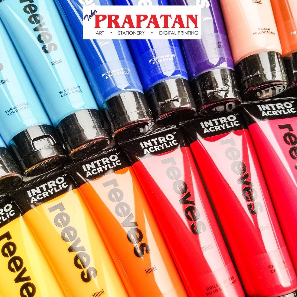 

[B-INR-♫) Reeves Intro Acrylic 100ml / Cat Akrilik-berkualitas