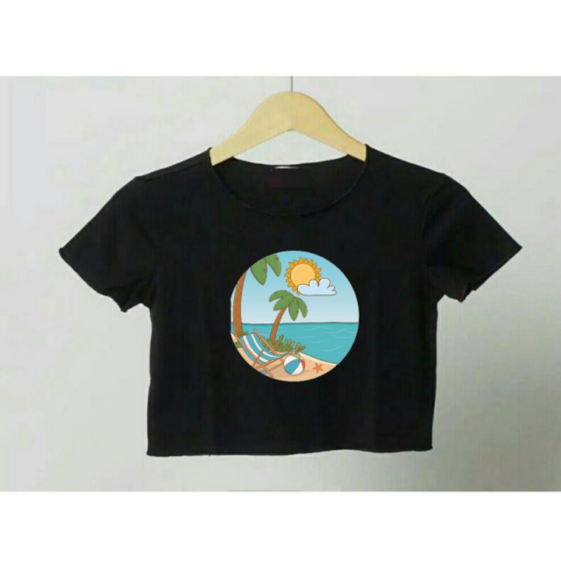 N2-KAOS KROPTOP BEACH BUAT MANTAI SUPER KEREN