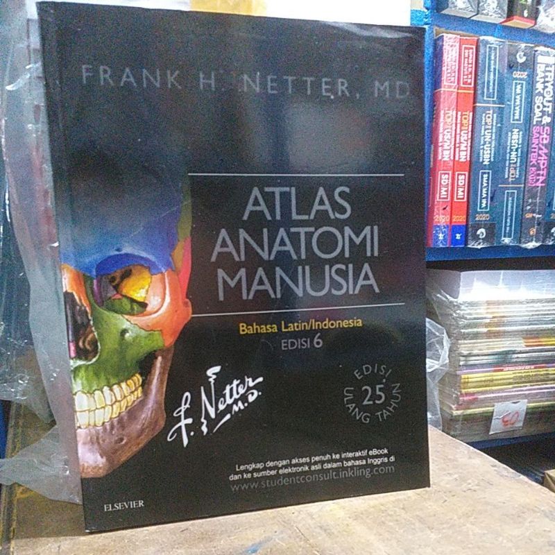 Jual ATLAS ANATOMI MANUSIA FRANK H NETTER. MD EDISI 6 CETAKAKN JELAS