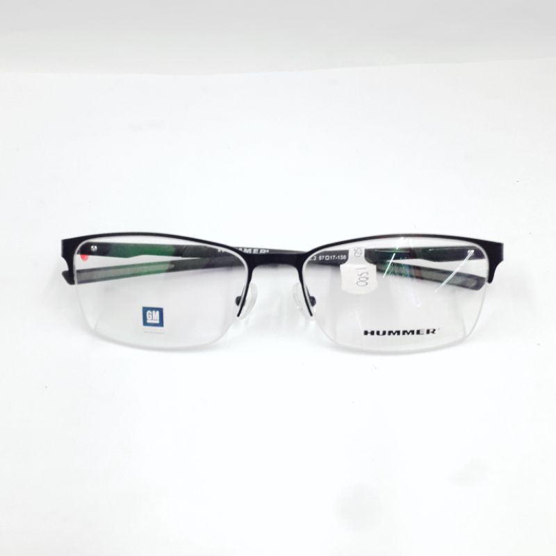 Kacamata Hummer Male's Half Frame H.760 Col.2(Brown)
