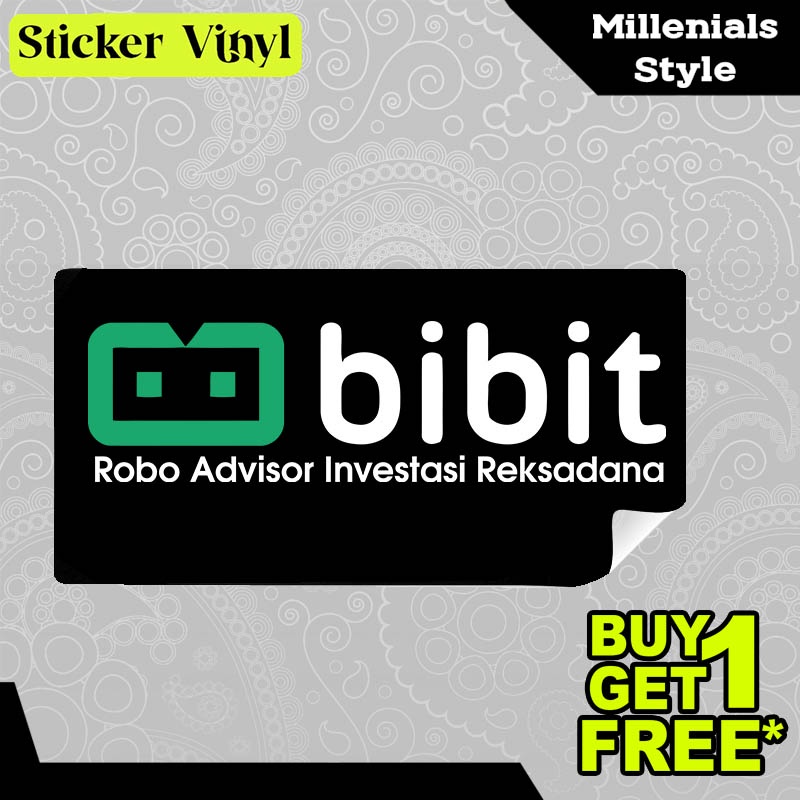 

Stiker Sticker Bibit Robo Advisor Investasi Reksadana Gambar Unik Desain Keren dan Kekinian Aesthetic Bahan Vinyl Satuan Anti Air