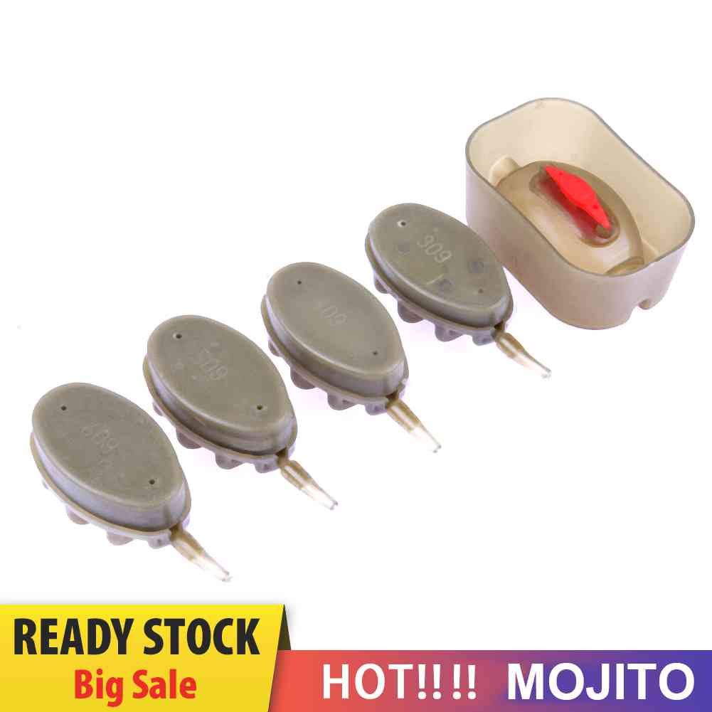 Set 4pcs Feeder Cetakan Umpan Pancing Ikan Kerapu