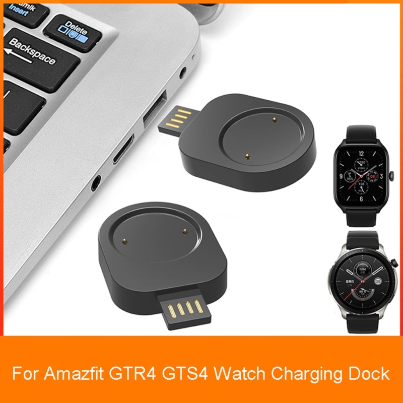 Zzz Charging Dock Smartwatch USB Magnetik Untuk GTR4 GTS4