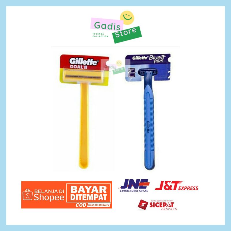 Gillette Goal II Alat Pisau Cukur Kumis / Alat Cukur Kumis Gillette Goal II