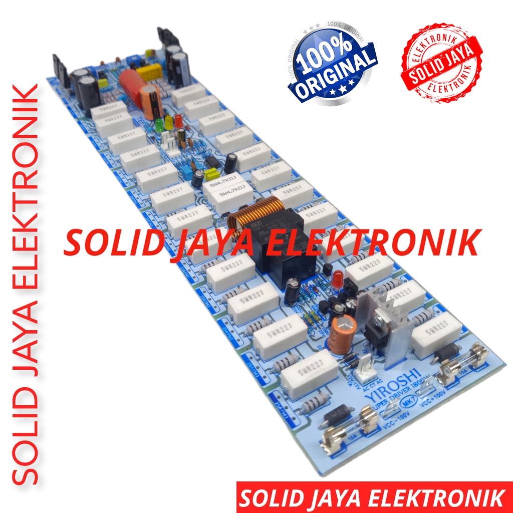KIT DRIVER POWER YIROSHI MK7 MK 7 MK-7 1800W TANPA TRANSISTOR TR FINAL PLUS PROTEKTOR SPEAKER BALANCE INPUT AMPLI PROTECTOR PLUS SIGNAL CLIP AMPLIFIER SOUND LAPANGAN AUDIO MURNI MONO 1800 WATT W LEGEND MASTER ASLI ORI ORIGINAL