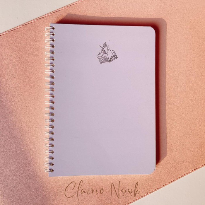 

Clairie Nook Planner / Jurnal / Monthly Journal / Diary Planner - Ungu