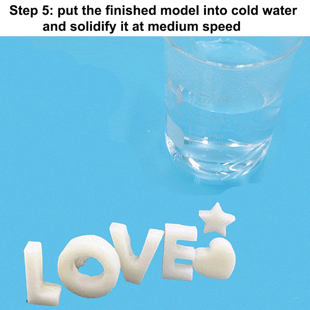 Huluboy 100g Pelet Plastik Polyshape Polymorph Plastimake Multimorph Bahan DIY