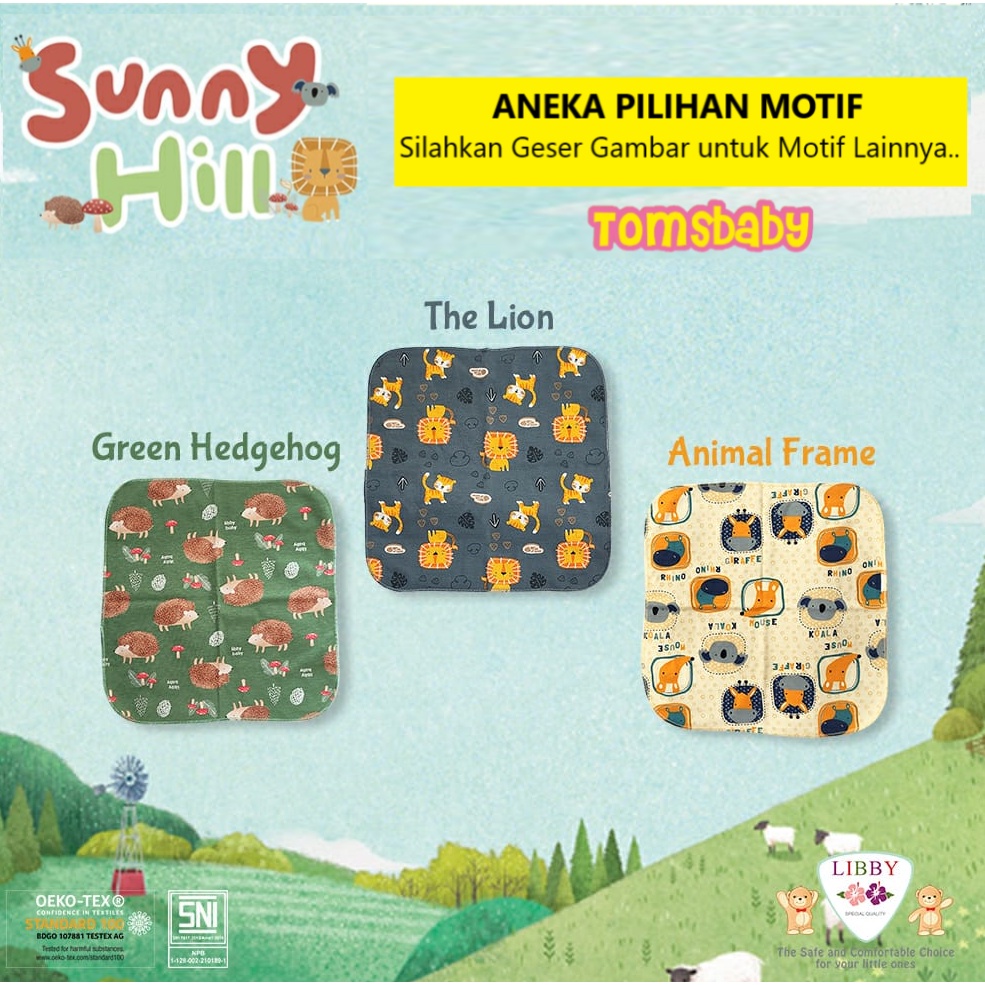 [TOMS] LIBBY (3pcs) Saputangan Bayi Anak / Sapu Tangan Baby