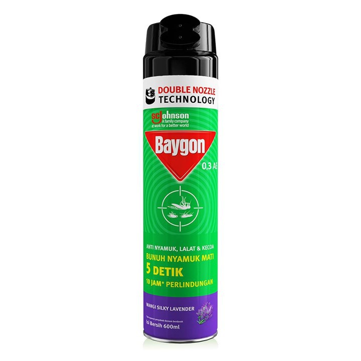BAYGON 600ML SILKY LAVENDER