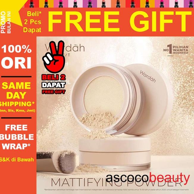 Sale!!! New | Wardah Colorfit Mattifying Powder Setting Bedak Tabur Matte - Paling Diminati