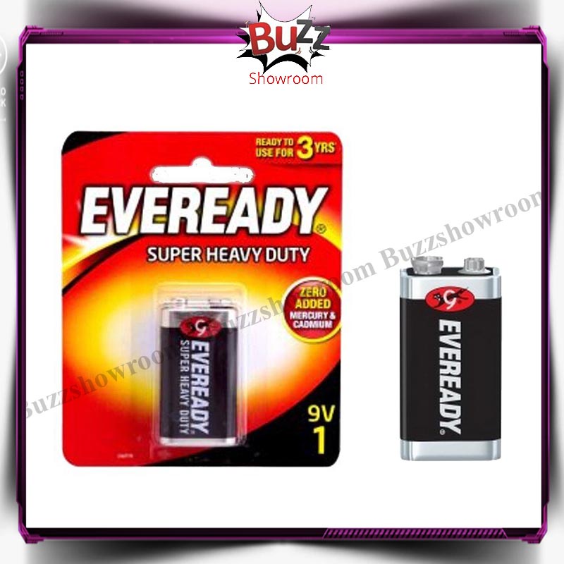 Baterai AA Eveready 9V Batre AAA Panasonc Satuan