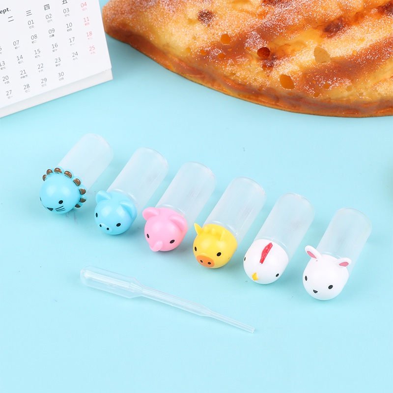 1 / 6 Pcs Botol Saus Mini Portable Untuk Bento