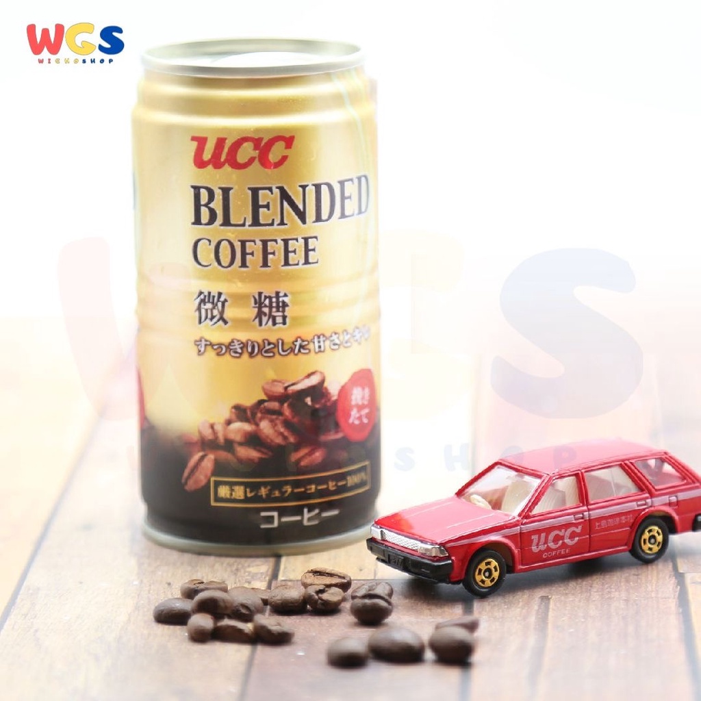 UCC Ueshima Blended Coffee Fine Sugar Can Ready to Drink 185g