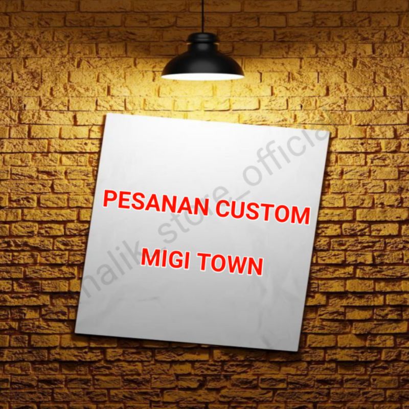 

Hang tag aksesoris pesanan khusus MIGI TOWN