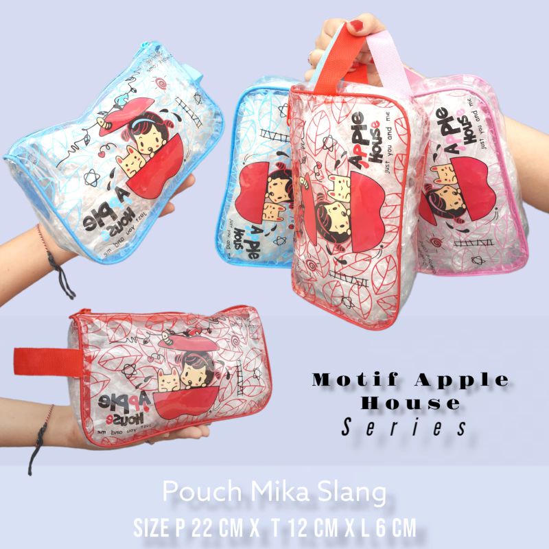 SWEAT  POUCH MIKA ~TEMPAT KOSMETIK ~DOMPET SERBAGUNA