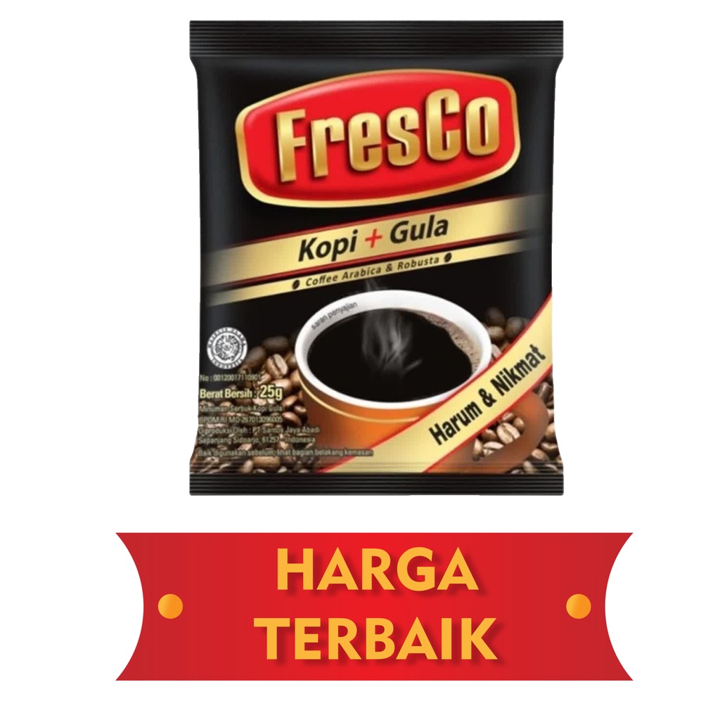 

TERLALU MURAH...!!! FRESCO KOPI GULA 1 PCS