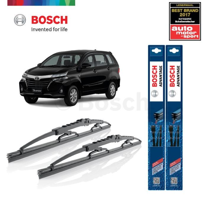 Wiper Mobil Toyota New Avanza (2013-on) Sepasang Bosch Advantage