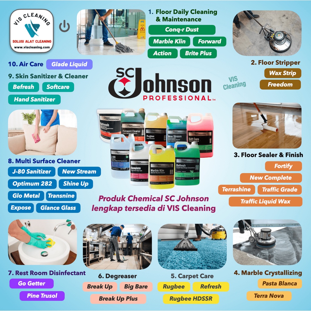 SC Johnson Rugbee HDSSR Pembersih Noda Bandel Karpet ( 4 L )
