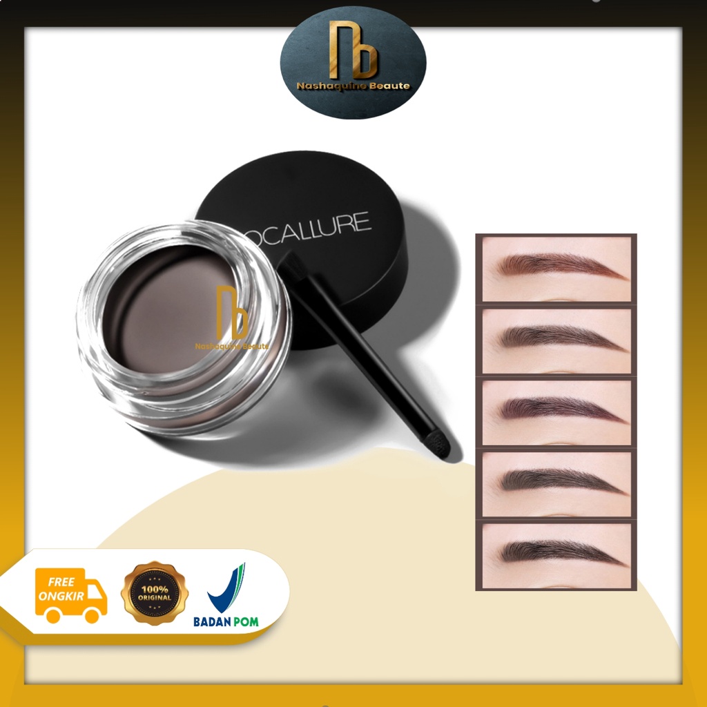 FOCALLURE  FA23 Eyebrow Cream Gel waterproof Pensil Alis-kosmetik Mata Long Wearing