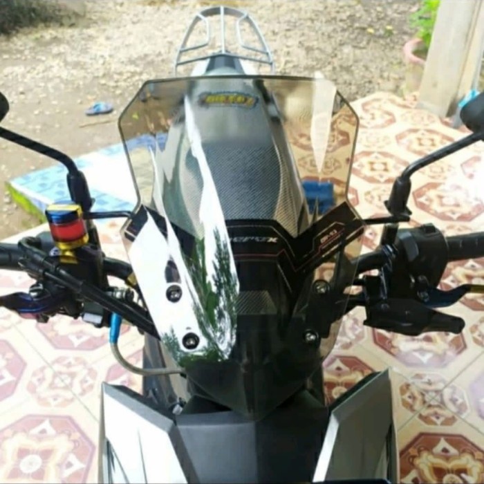 Visor Windshield Beat Street Fi 2016 2017 2018 2019 2020 2021 Tinggi W