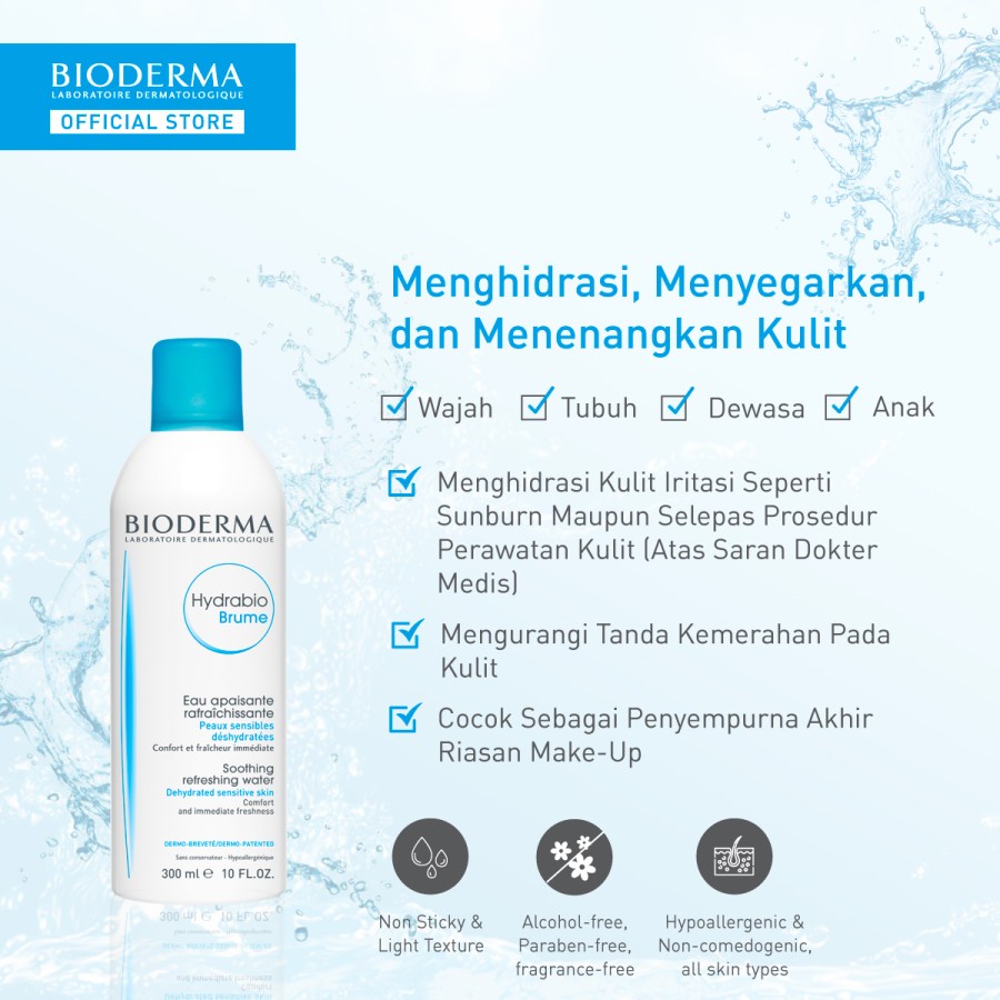 Bioderma Hydrabio Brume 300 ml - Facial Spray