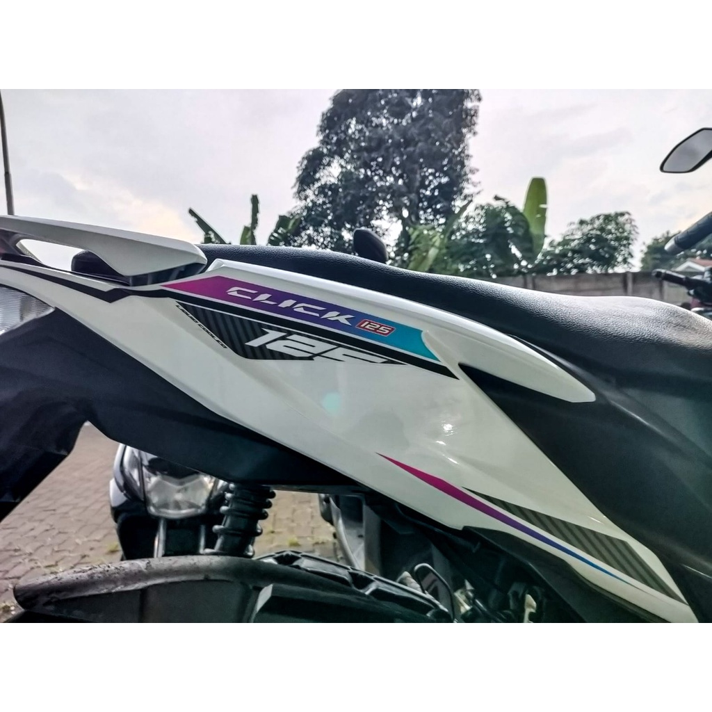 STRIPING STIKER VARIO OLD 125 TRANSPARAN CUSTOM RAINBOW