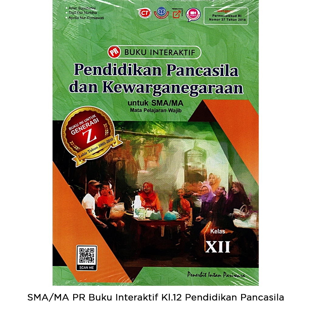 Gramedia Bali - SMA/MA PR Buku Interaktif Kl.12 Pendidikan Pancasila