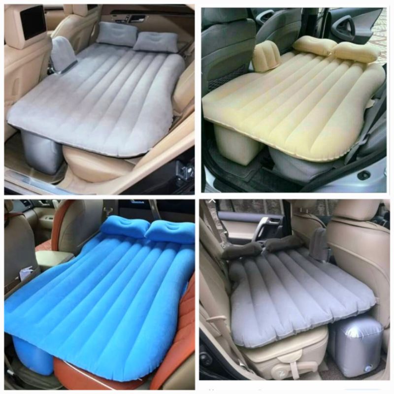 Kasur Mobil/Matras Mobil | Kasur Mobil Angin+Pompa | Kasur Angin