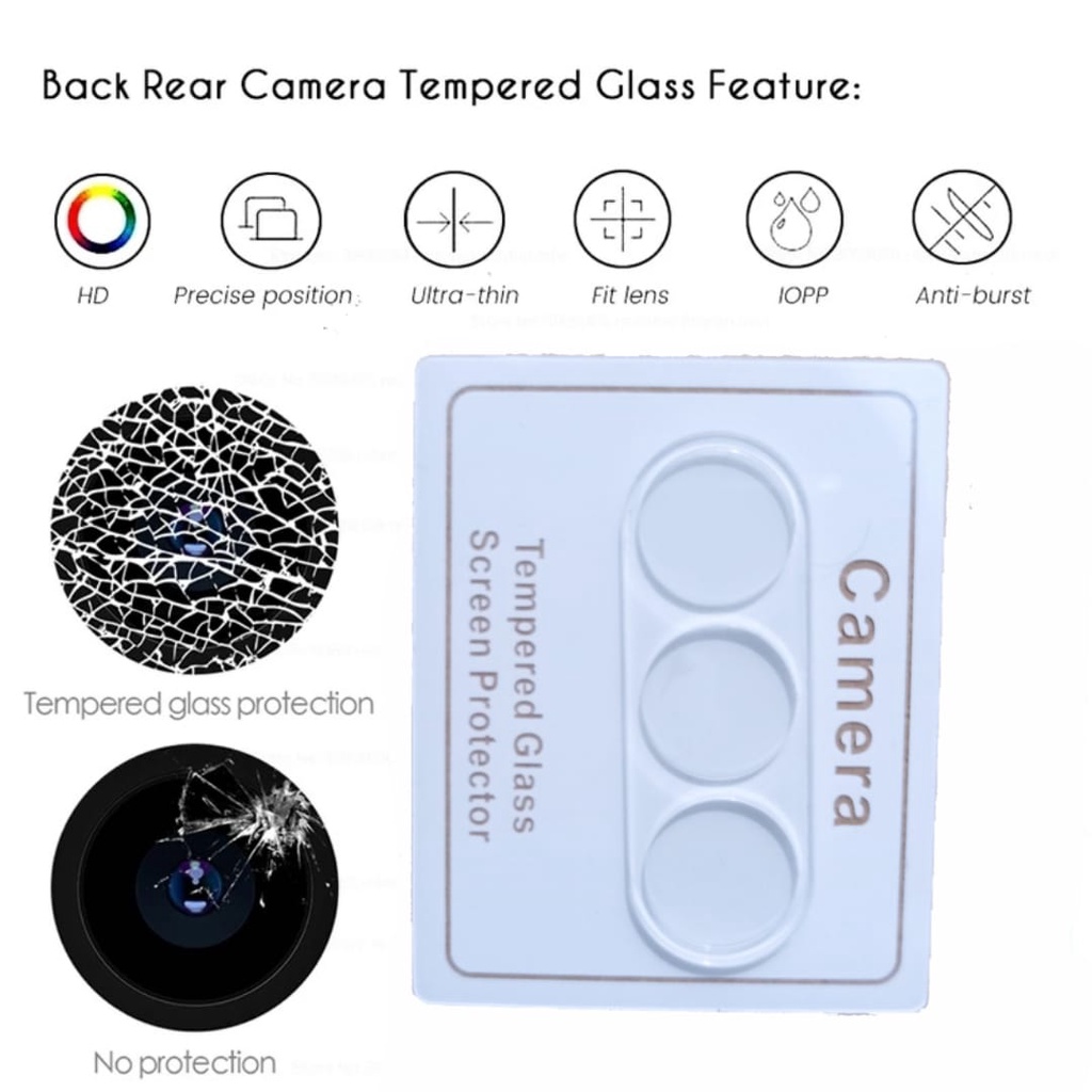 Promo Tempered Glass Camera Samsung A04s Anti gores kaca pengaman Lensa camera handphone - Fids Store