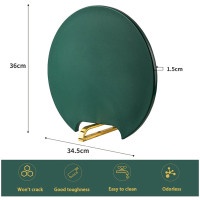 &lt;^ SJA ^&gt; Talenan Bulat 2in1  dan Parutan Minimalis Anti Jamur 2in1 Cutting Board  Bahan Plastik