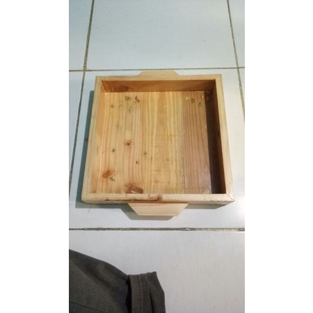 baki kayu napan kayu jati serbaguna 28cmx28cm