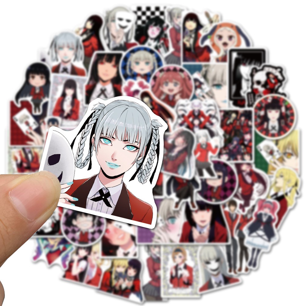

Stiker Anime & Game - KAKEGURUI (SATUAN ACAK)
