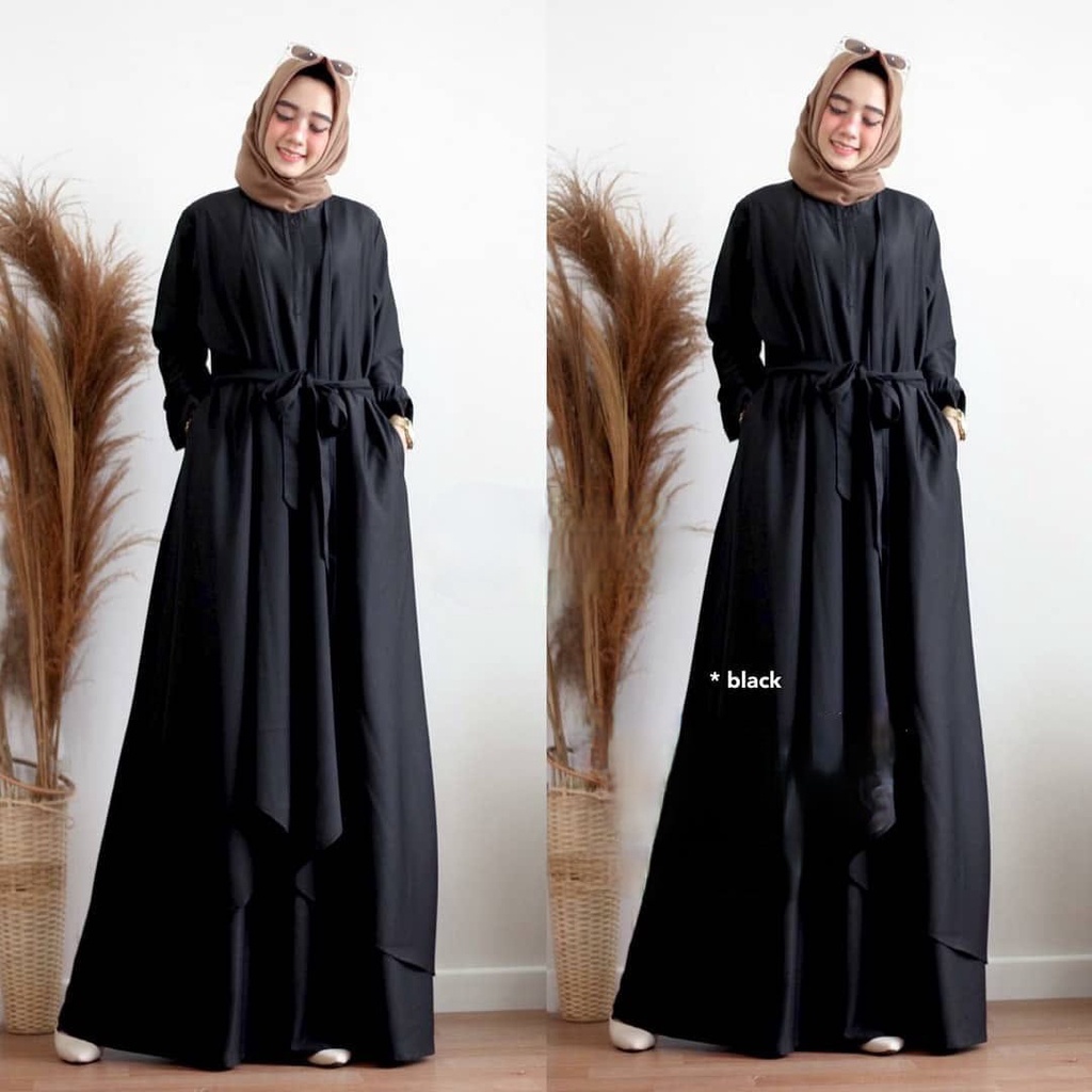 ( Size 5L XXXL XXL XL L M S) MAXI DRESS CANTIK | ALUNA MAXI BIG SIZE | BAJU WANITA JUMBO