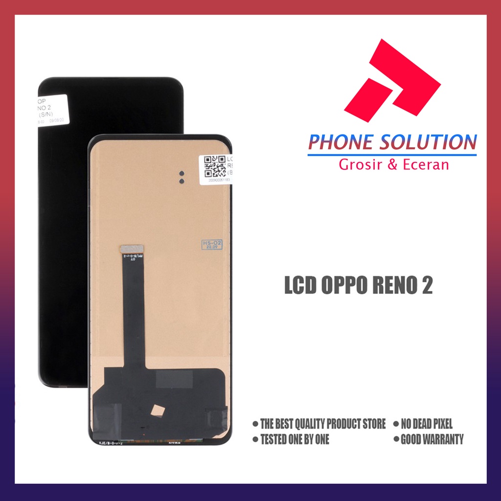 LCD Oppo Reno 2 ORIGINAL 100% Fullset Touchscreen - Parts Kompatible Dengan Produk Oppo // Supplier LCD Oppo - Garansi 1 Bulan