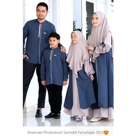 Sarimbit Syamil Syamila Riverside by fania Hijab / faniahijab.id / Faniahijab 2023